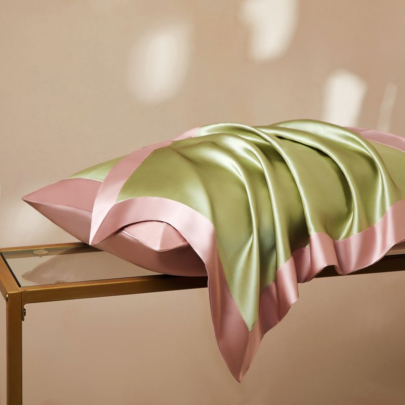 40 Momme Silk Pillowcase Front - Luxury Skincare Gifts For Men review and price