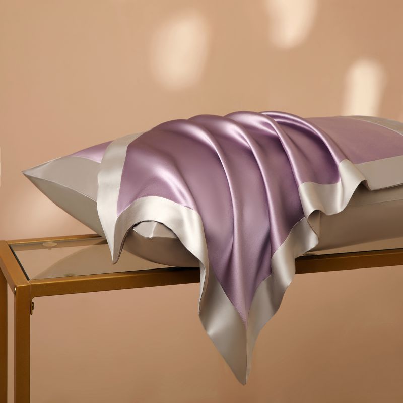 40 Momme Silk Pillowcase Front - Luxury Skincare Gifts For Men review and price