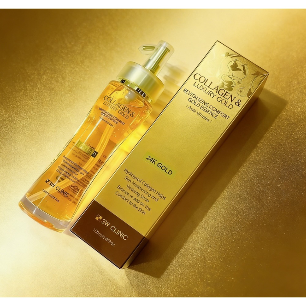 3WCLINIC Collagen & Luxury Gol - Luxury Skincare Korea review and price